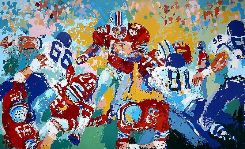 Leroy Neiman Archie Ohio State Buckeye Suite